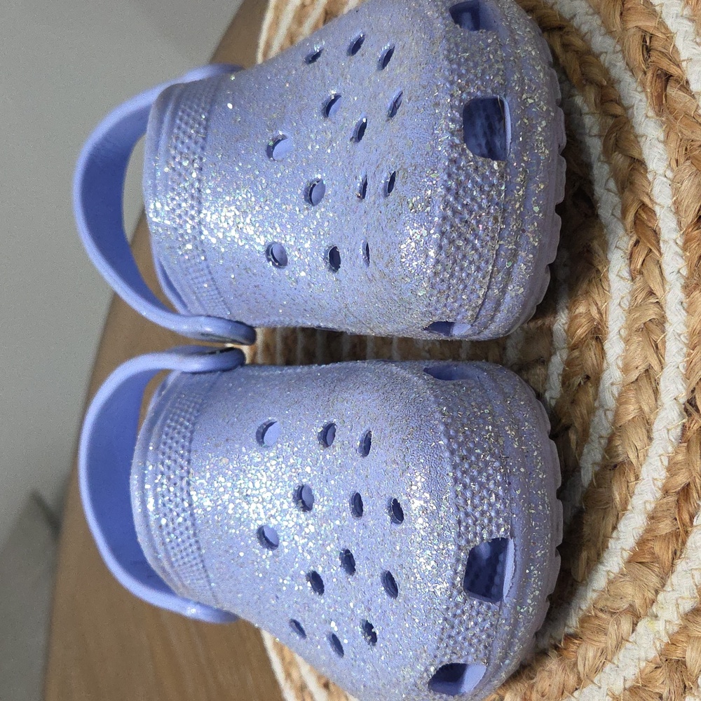 Crocs Iridescent Moon Jelly Classic Clogs - Picture 3 of 10